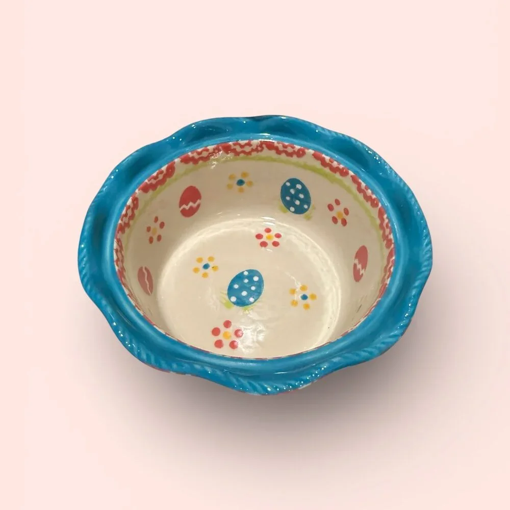 Temp-tations Set of 3 Easter Egg Hunt Bowls with Lids - NEW - Picture 4 of 9
